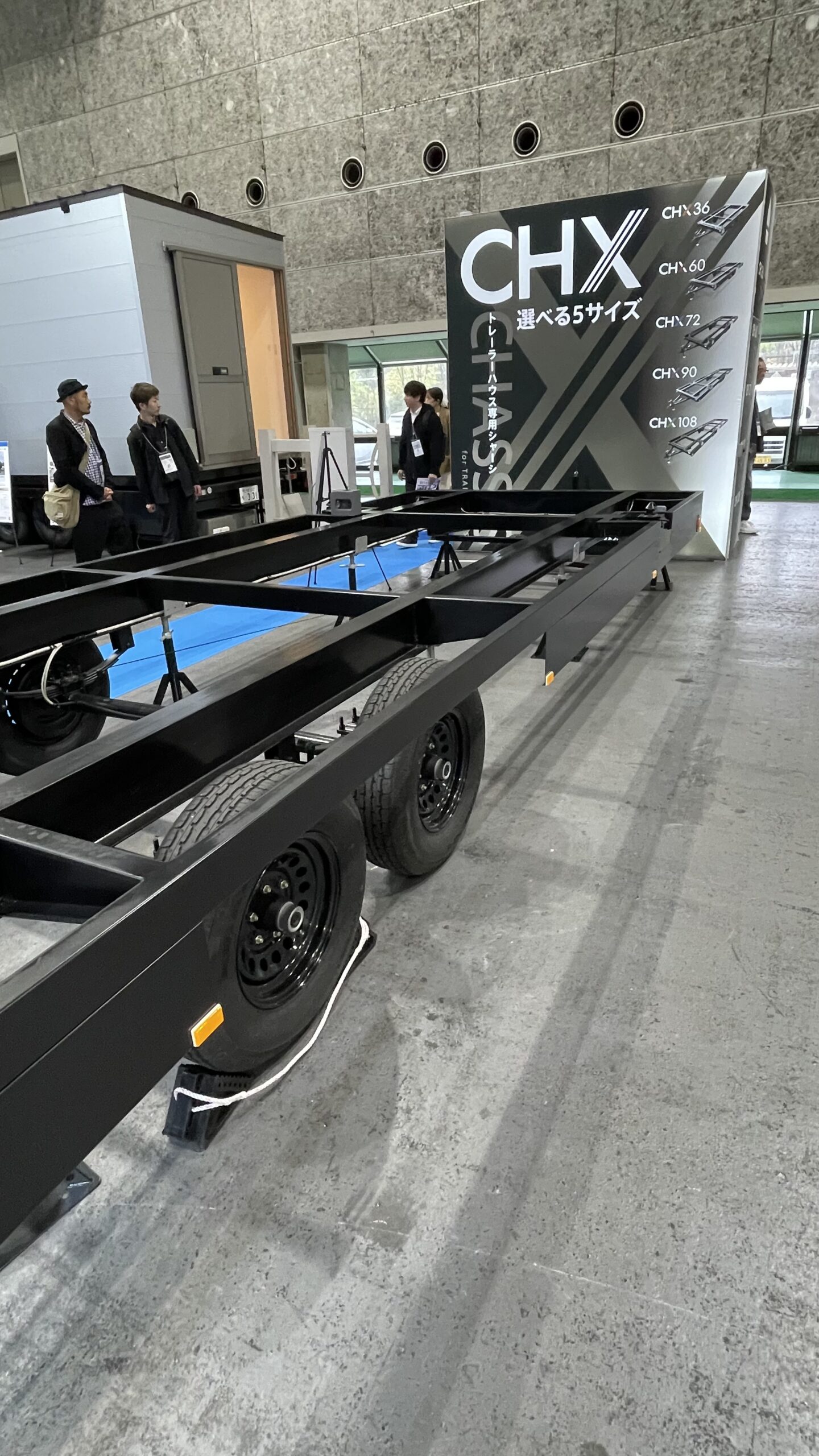 第1回大阪トレーラーハウスショー出展ブースの様子