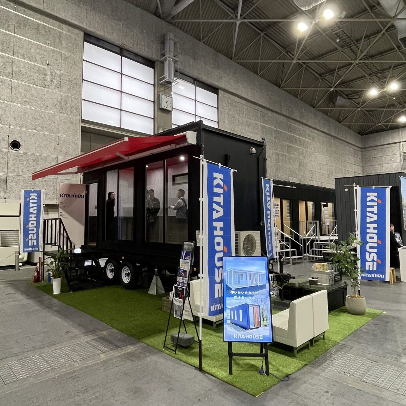 第1回大阪トレーラーハウスショー出展ブース